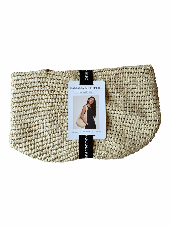 Banana Republic Handbags - Banana Republic Natural Raffia Tote Bag